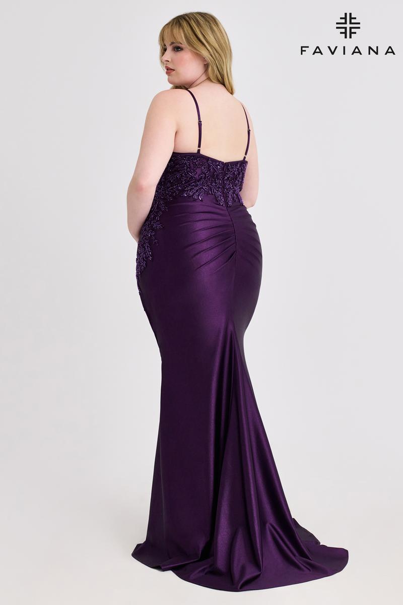 Faviana Plus Sizes Dress 9608 - Default