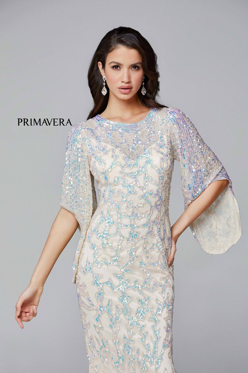 Primavera Evening Dress 9713 - Nude