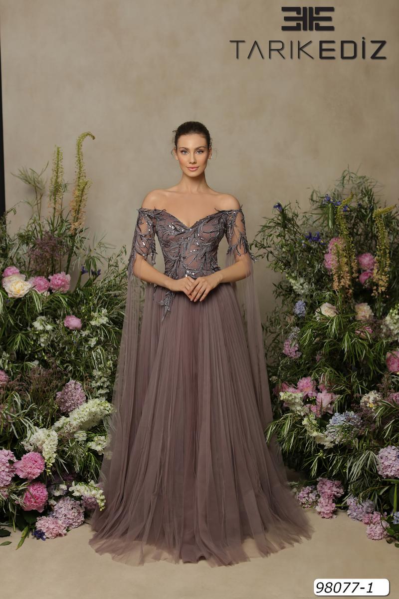 Tarik Ediz Couture 98077 - Wood Rose