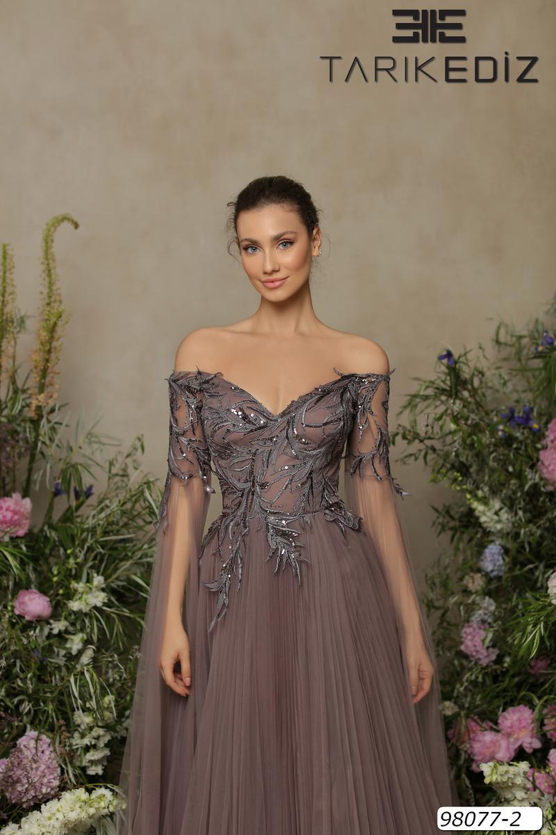 Tarik Ediz Couture 98077 - Wood Rose