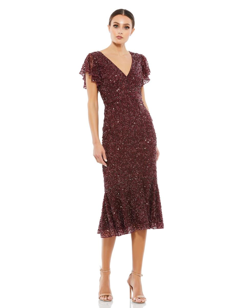 Cocktail by Mac Duggal Dress 10801 - Garnet