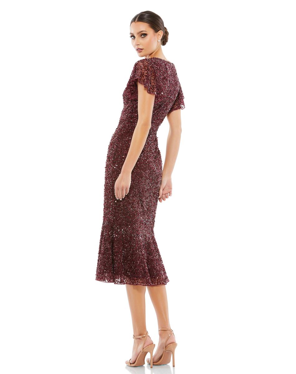 Cocktail by Mac Duggal Dress 10801 - Garnet