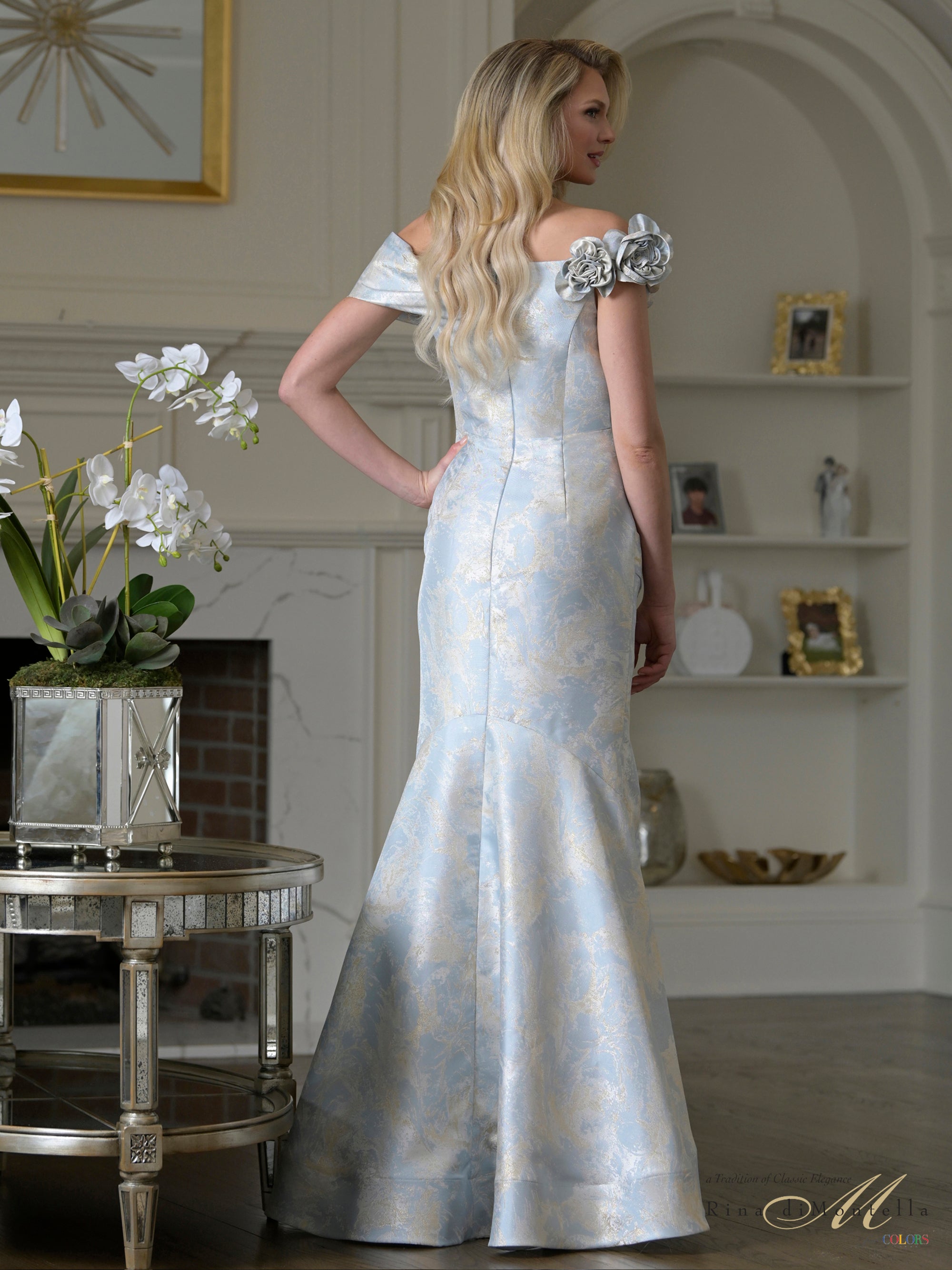 Rina Di Montella by Colors - RD3522 Blue