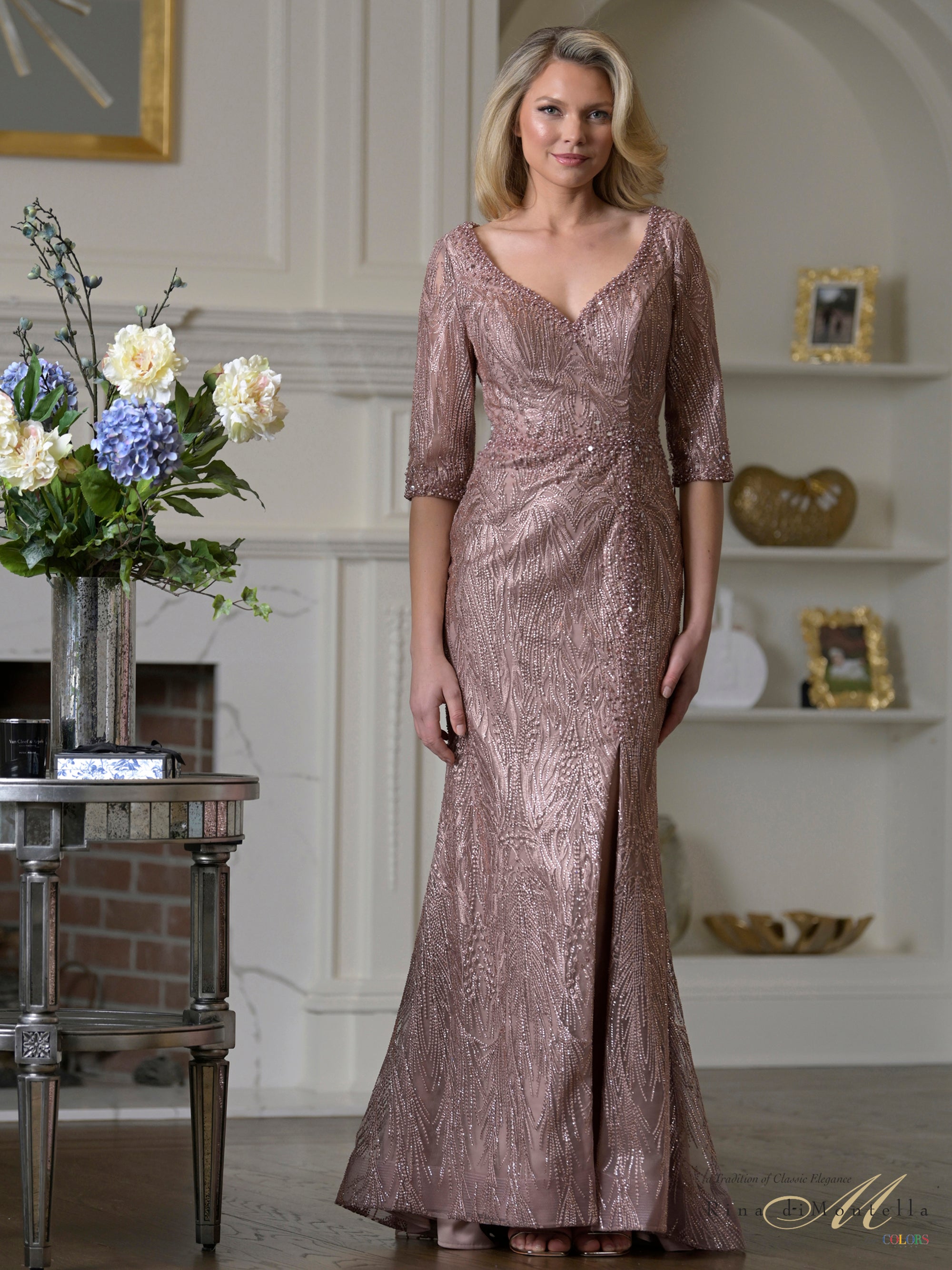 Rina Di Montella by Colors - RD3530 Dark Mauve