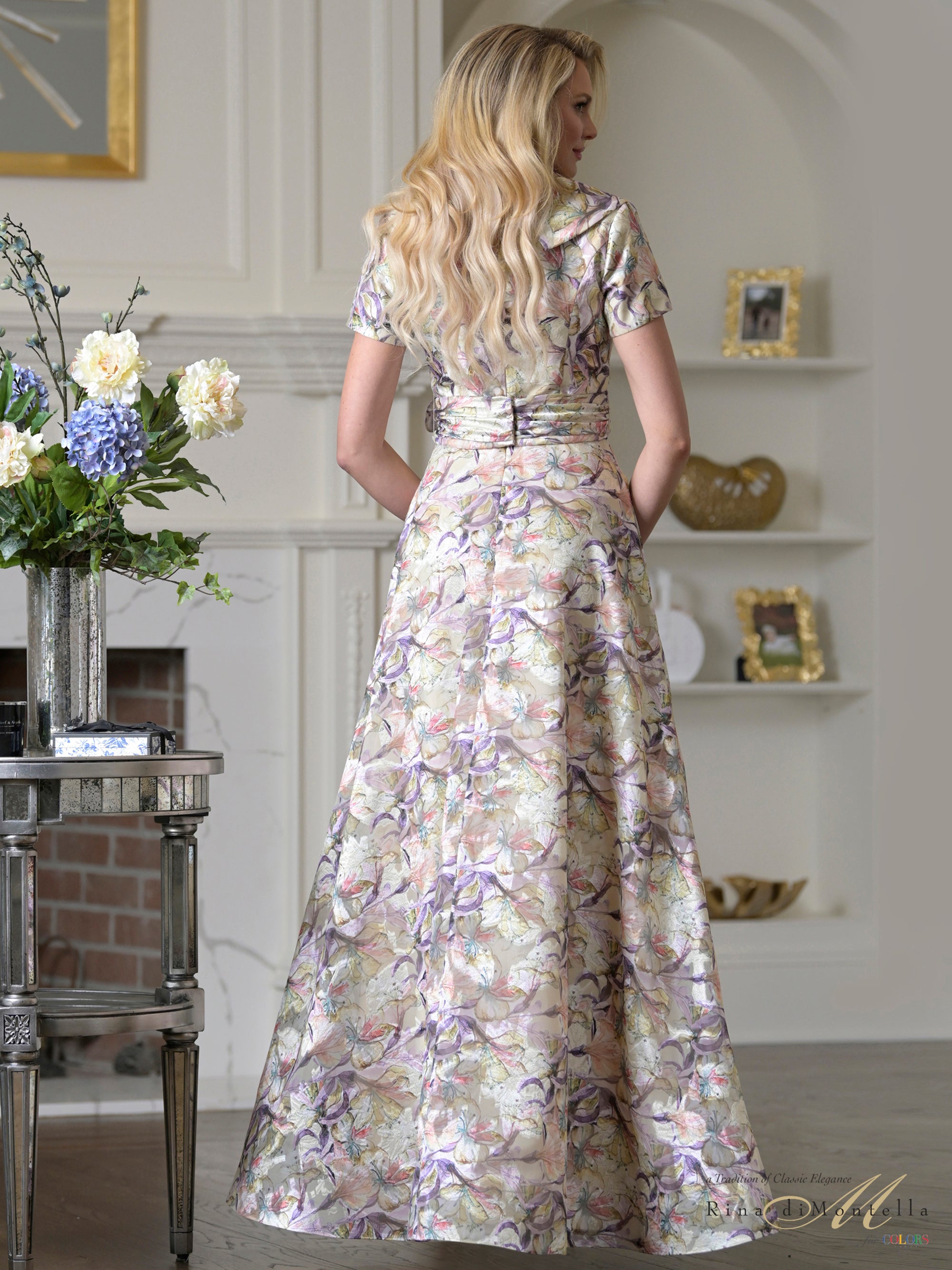 Rina Di Montella by Colors - RD3519 Yellow Multi
