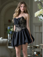 Colors Dress 3956 Black Nude