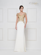 Rina Di Montella by Colors - RD2652 Ivory/gold