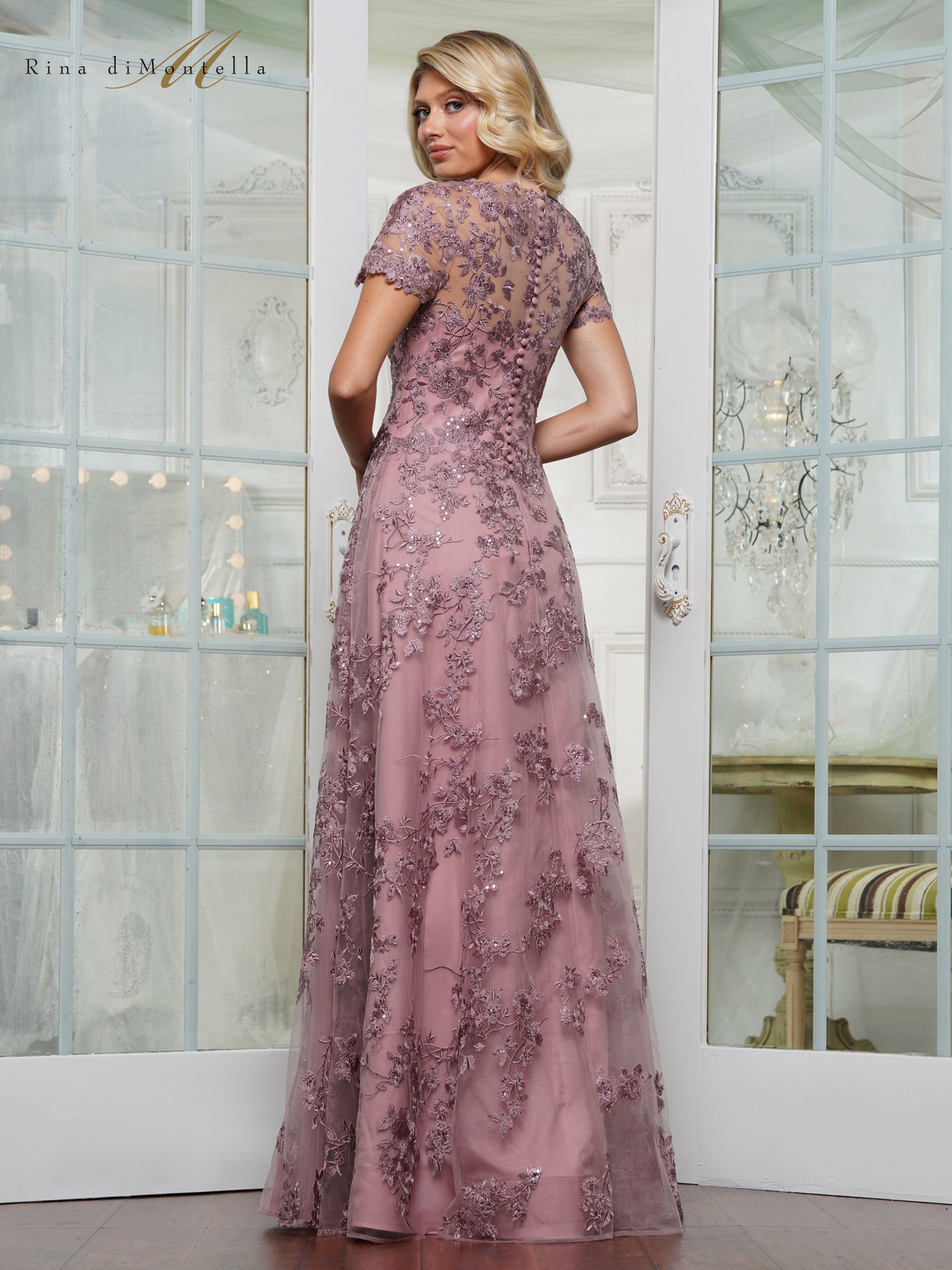 Rina Di Montella by Colors - RD3248 Dusty Rose