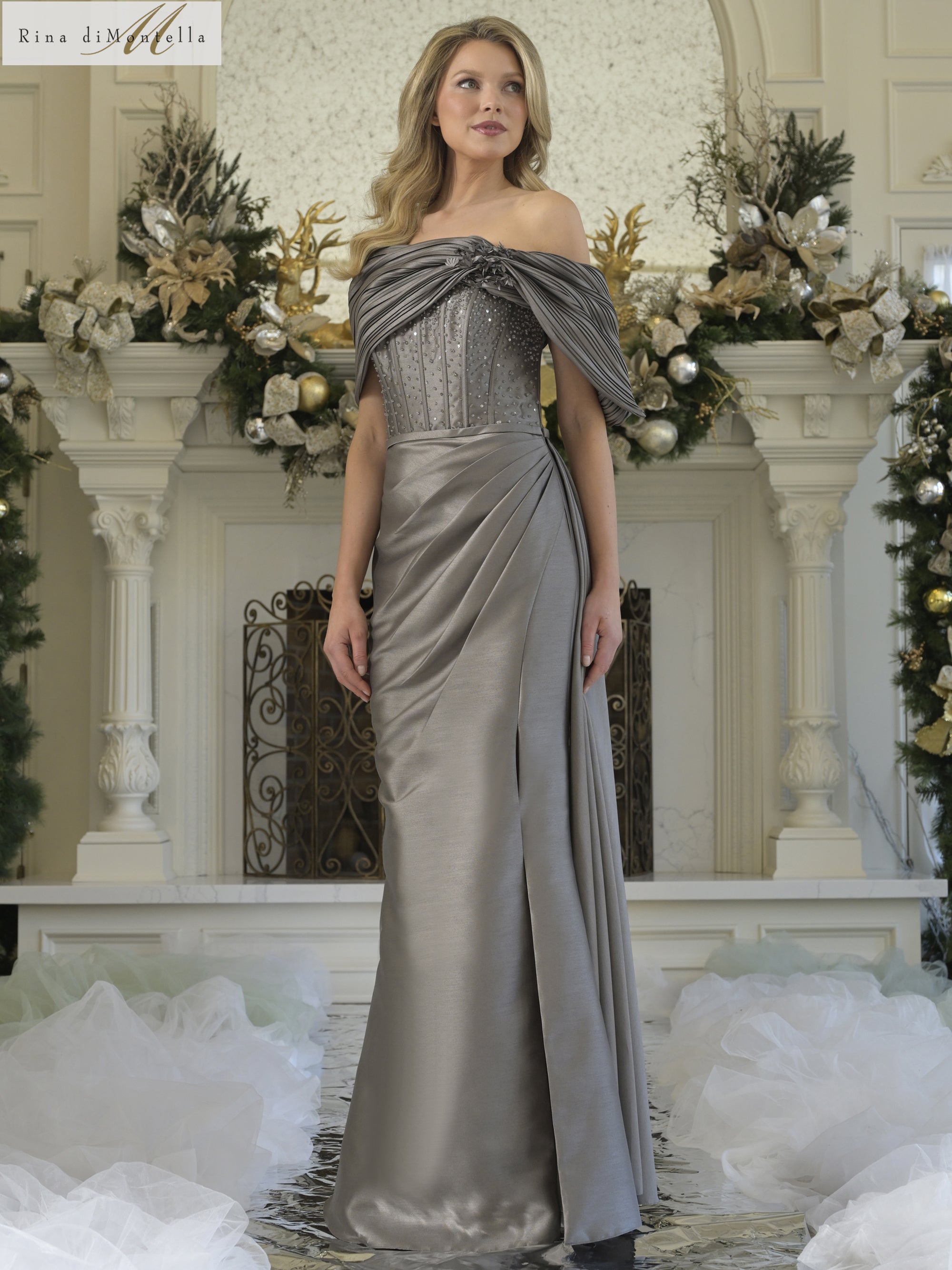 Rina Di Montella by Colors - RD3309 Gunmetal