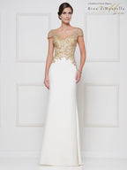 Rina Di Montella by Colors - RD2652 Ivory/gold
