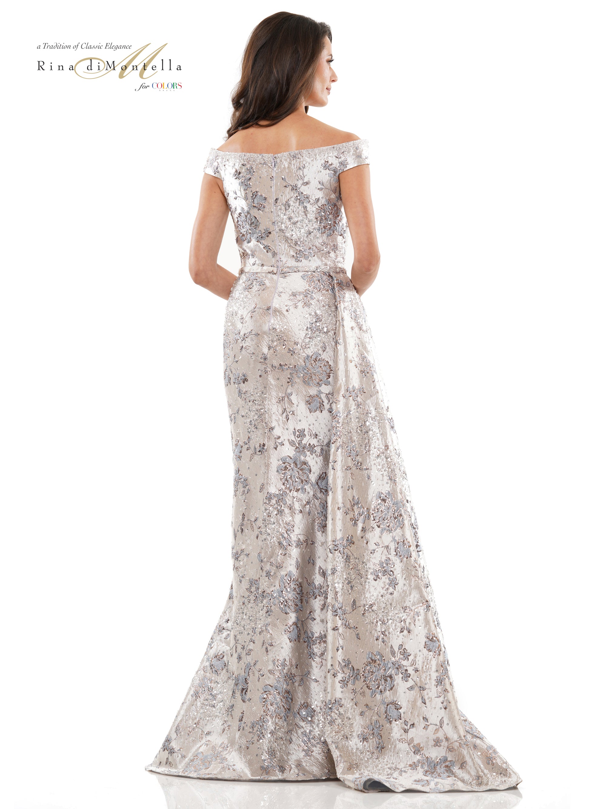 Rina Di Montella by Colors - RD2912 Blue Multi