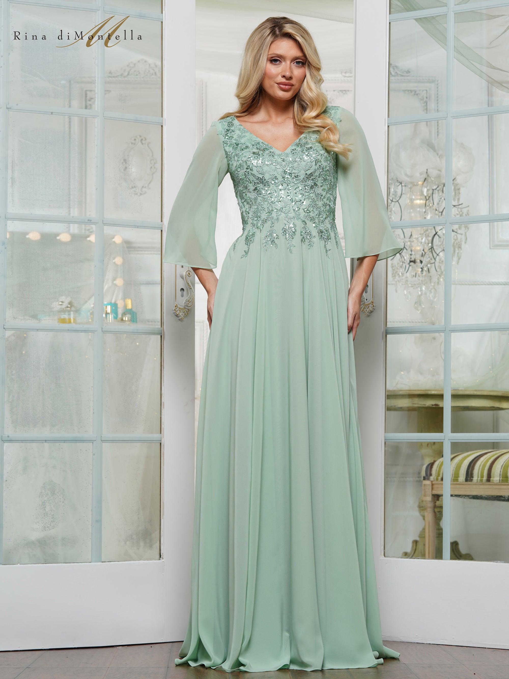 Rina Di Montella by Colors - RD3241 Light Sage