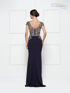 Rina Di Montella by Colors - RD2652 Navy/gold