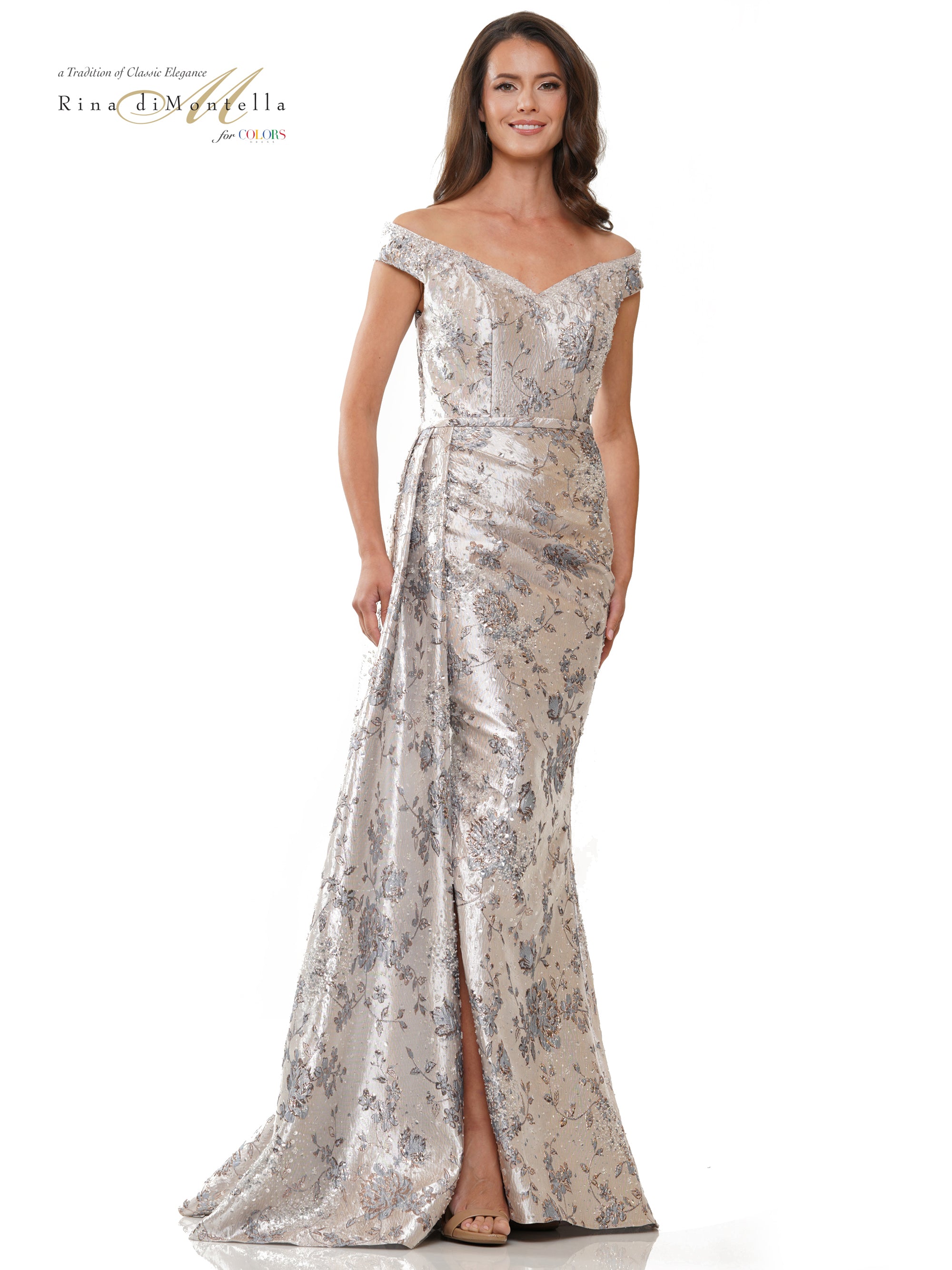 Rina Di Montella by Colors - RD2912 Blue Multi