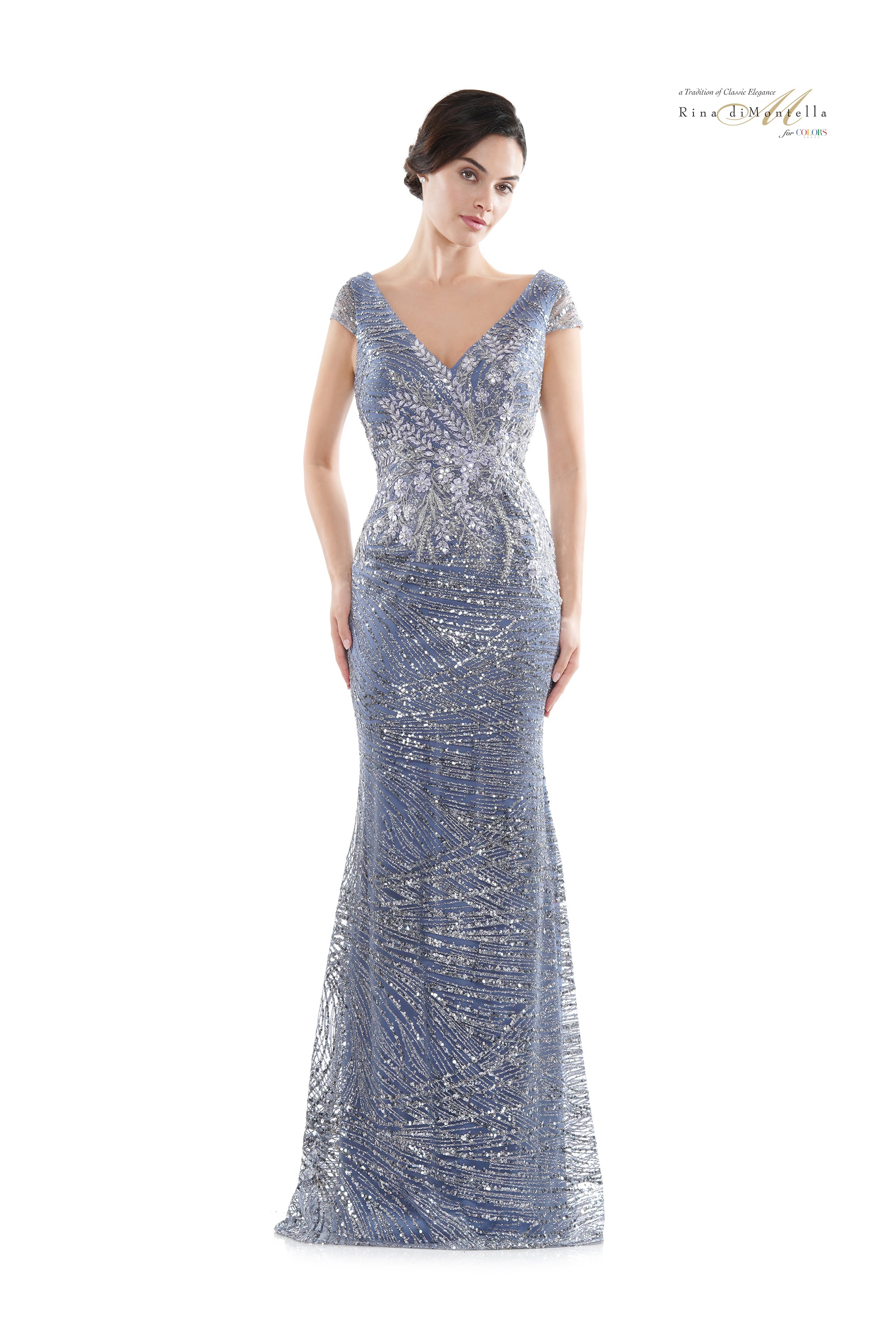 Rina Di Montella by Colors - RD2723 Wedgewood