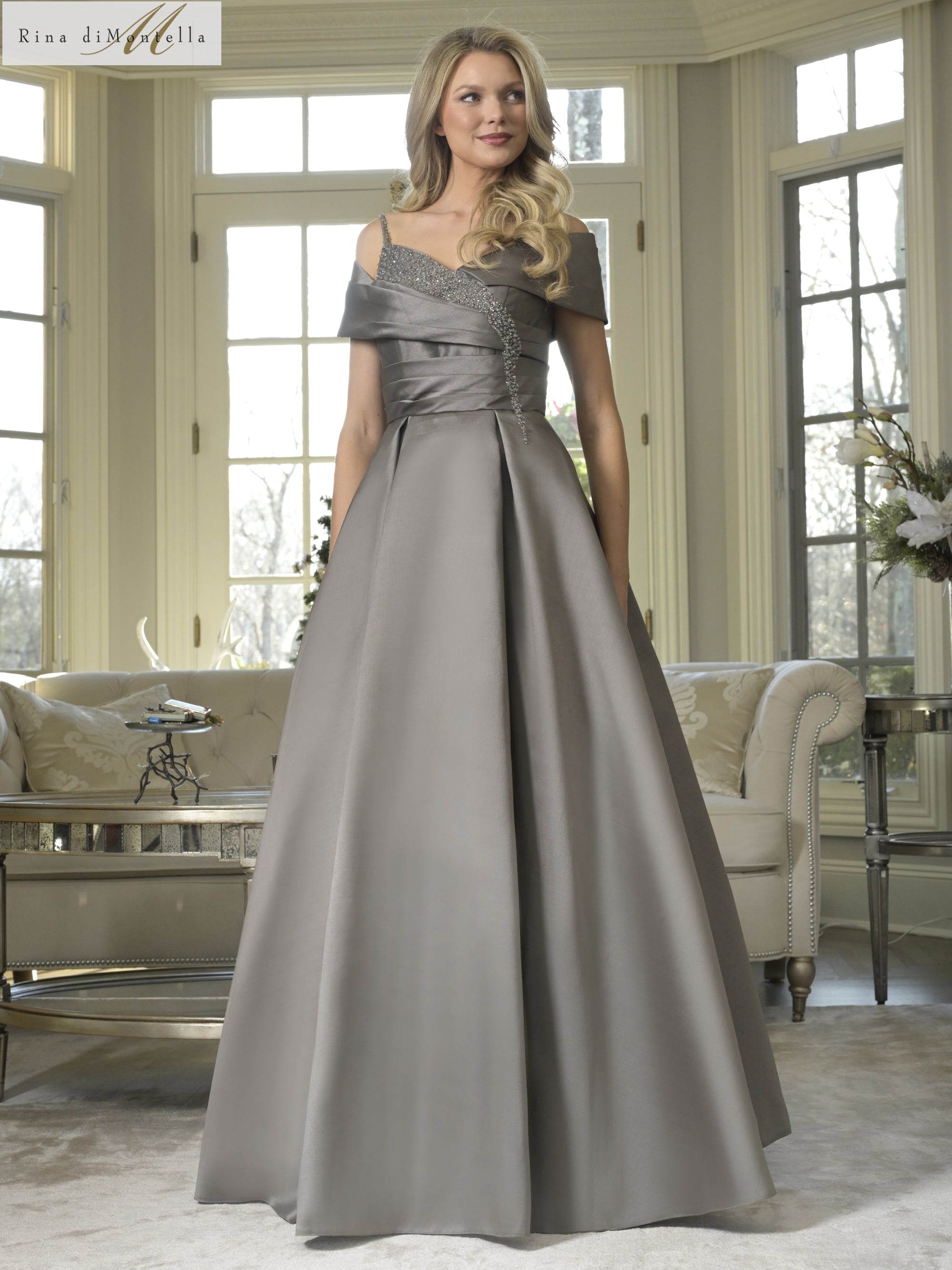 Rina Di Montella by Colors - RD3221 Gunmetal
