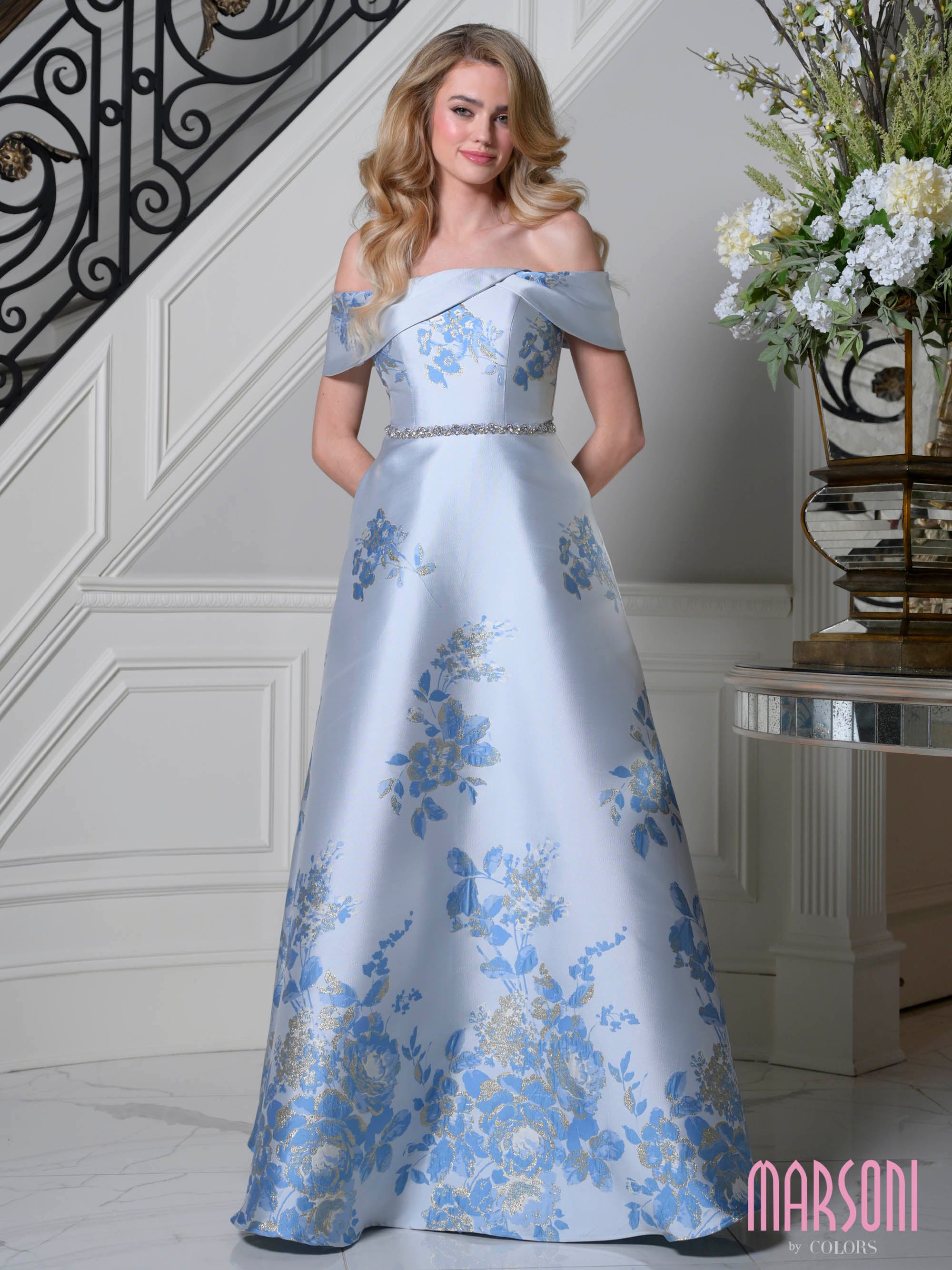 Marsoni by Colors - MV1402 Blue Multi