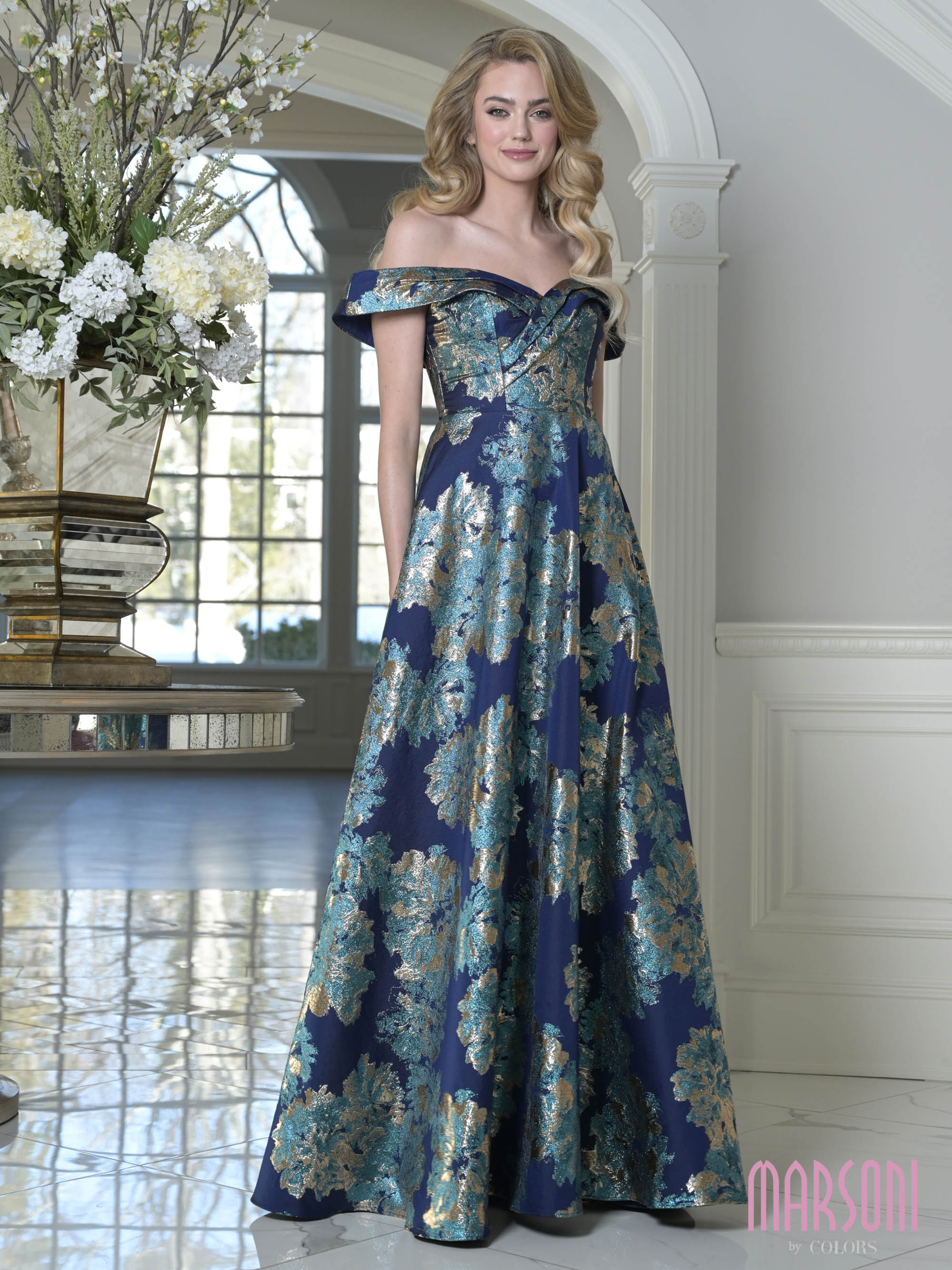 Marsoni by Colors - M352 Teal Multi