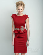 Terani Cocktail Dress C3678 - Red