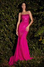 Cinderella Divine Dress CD0179 - Neon Fuchsia