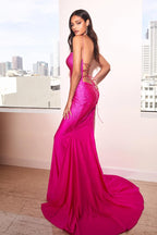 Cinderella Divine Dress CD0179 - Neon Fuchsia