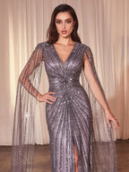 Ladivine Dress CD0239 - English Violet