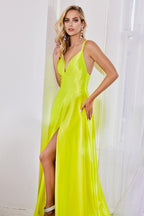 Cinderella Divine Dress CD903 - Neon Yellow