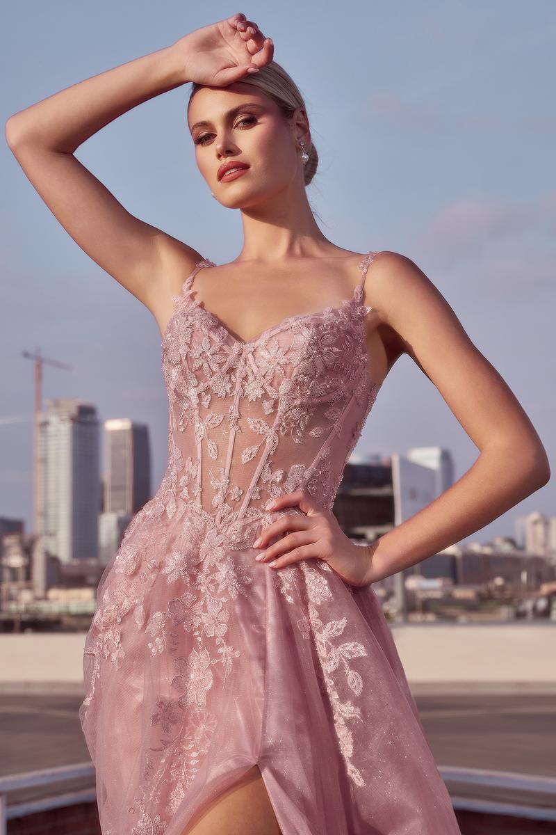 Ladivine Dress CDS533 - Mauve