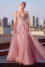 Ladivine Dress CDS533 - Mauve