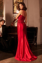 Ladivine Dress CDS535 - Red