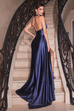 Ladivine Dress CH079 - Navy
