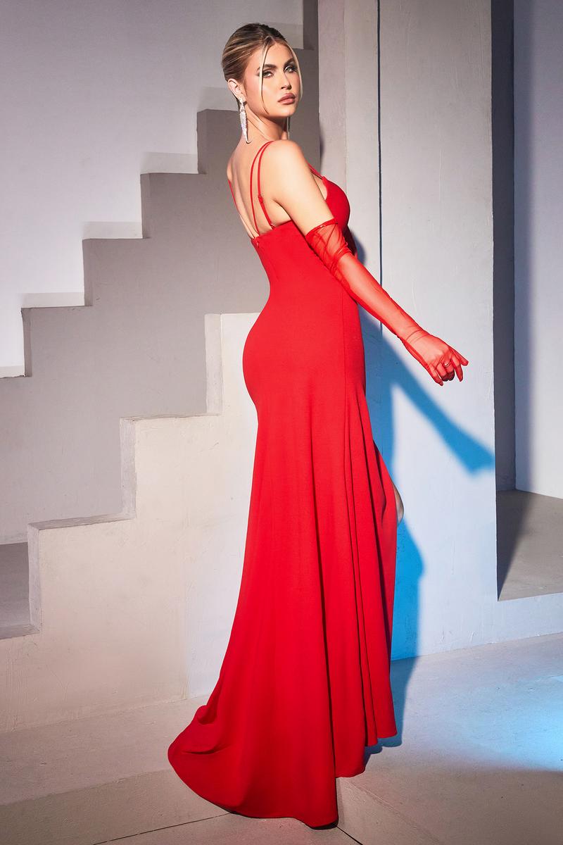 Ladivine Dress CH136 - Red