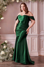 Ladivine Dress CH163C - Emerald