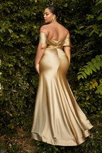 Ladivine Dress CH163C - Gold