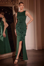 Ladivine Dress CH377 - Emerald