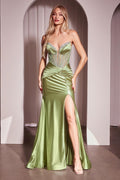 Ladivine Dress CM368 - Greenery