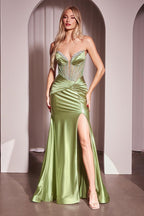 Ladivine Dress CM368 - Greenery