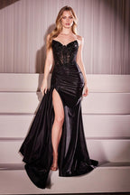Ladivine Dress CM369 - Black