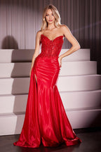 Ladivine Dress CM369 - Red