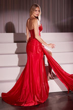 Ladivine Dress CM369 - Red