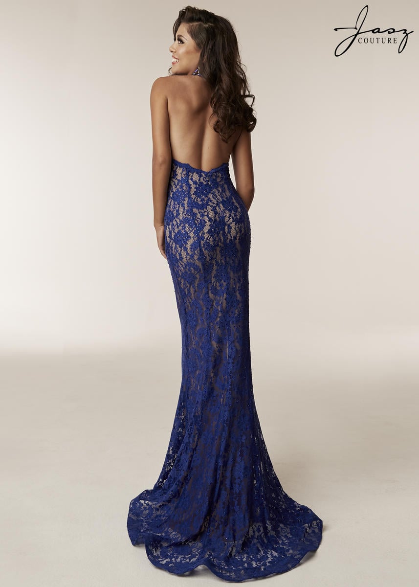 Jasz Couture Dress 6211 - Cobalt