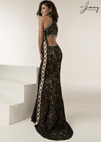 Jasz Couture Dress 6220 - Black