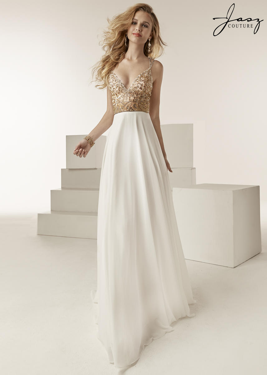 Jasz Couture Dress 6221 - Ivory