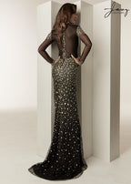 Jasz Couture Dress 6234 - Black/Gold