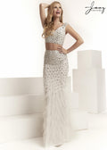 Jasz Couture Dress 6312 - White
