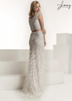 Jasz Couture Dress 6312 - White