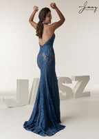 Jasz Couture Dress 6285 - Peacock