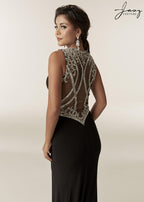 Jasz Couture Dress 6288 - Black