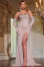 Jovani Prom D5016 - Stone