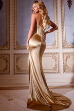 Jovani Prom D5024 - Gold